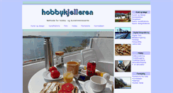 Desktop Screenshot of hobbykjelleren.net
